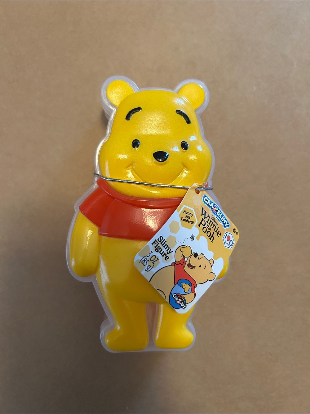 Winnie the Pooh Slimy Figure with Honey Pot Confetti
